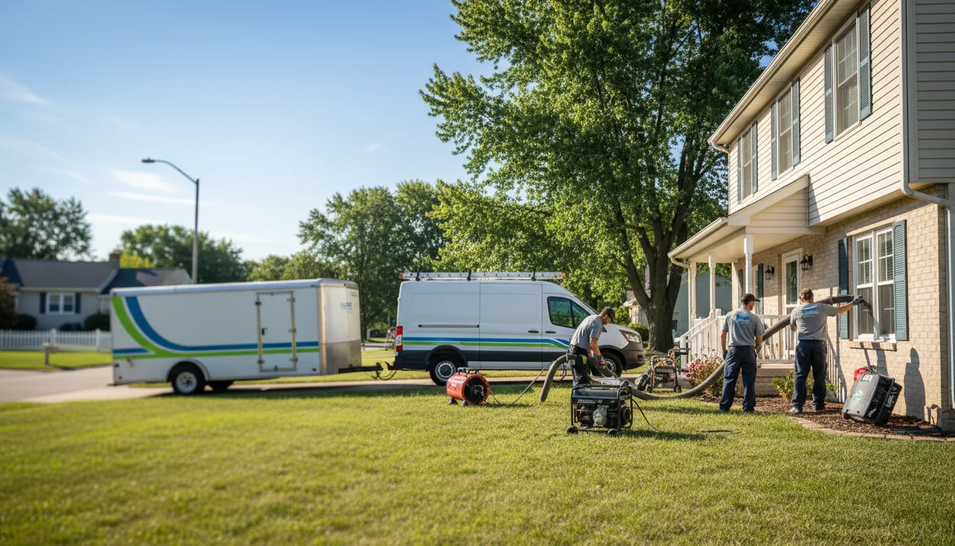 Flooded Basement Restoration And Cleanup With Repair in Willard, MO near me